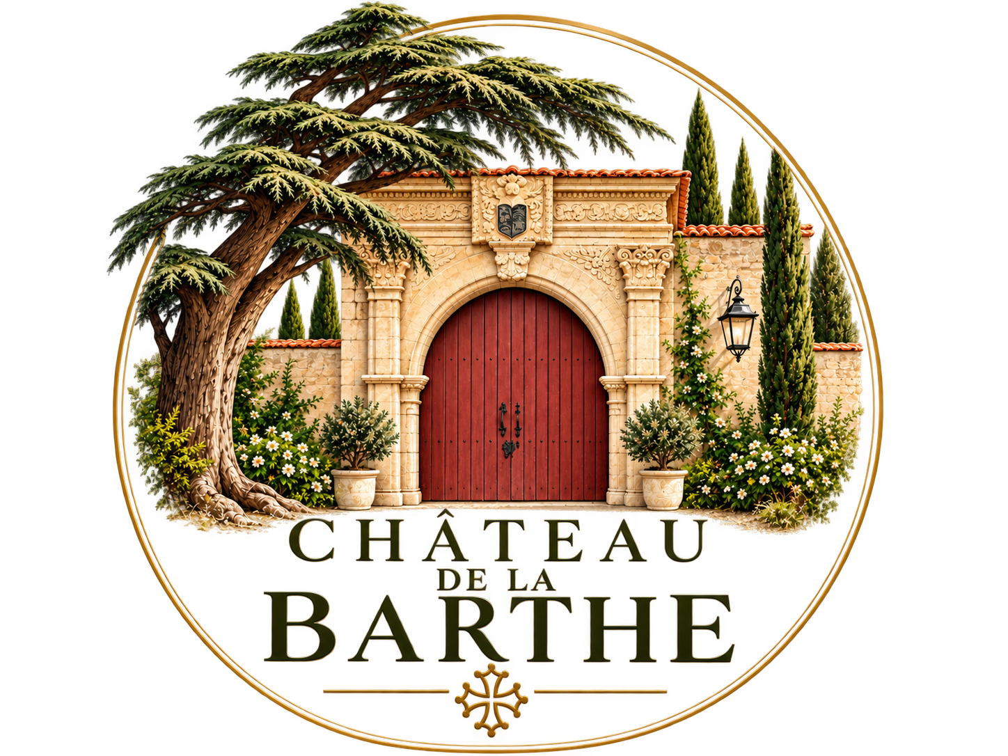 château de la barthe lieu de reception